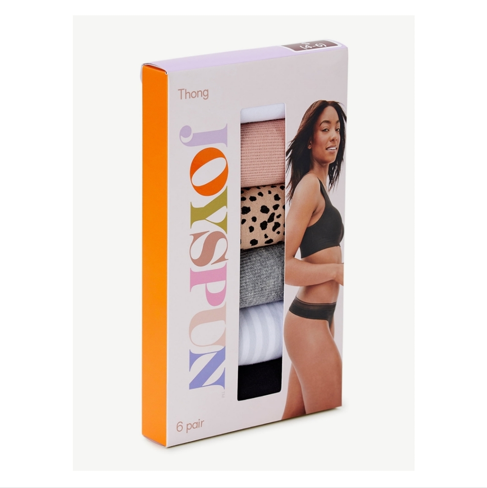 ✨🆕✨ Joyspun Women's Cotton Thong Panties